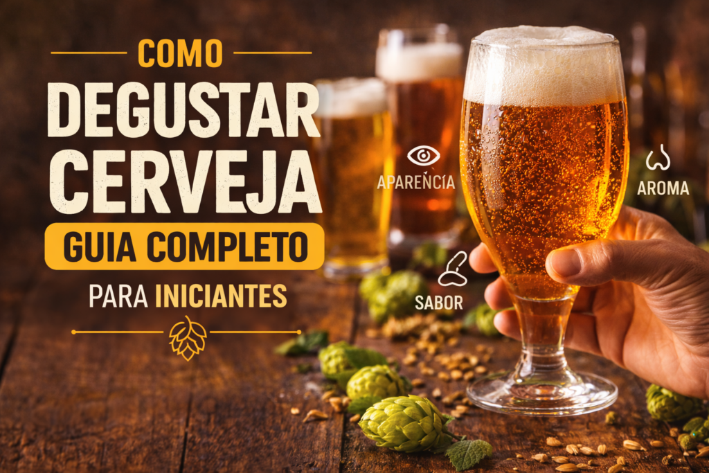 como degustar cerveja