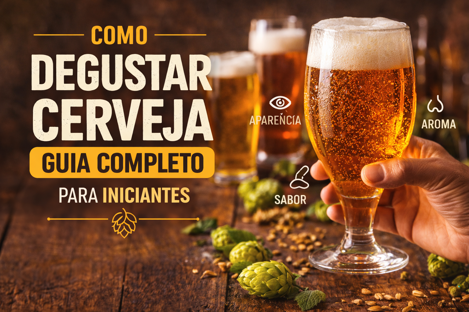 como degustar cerveja